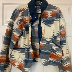 Aztec print jacket/sweater